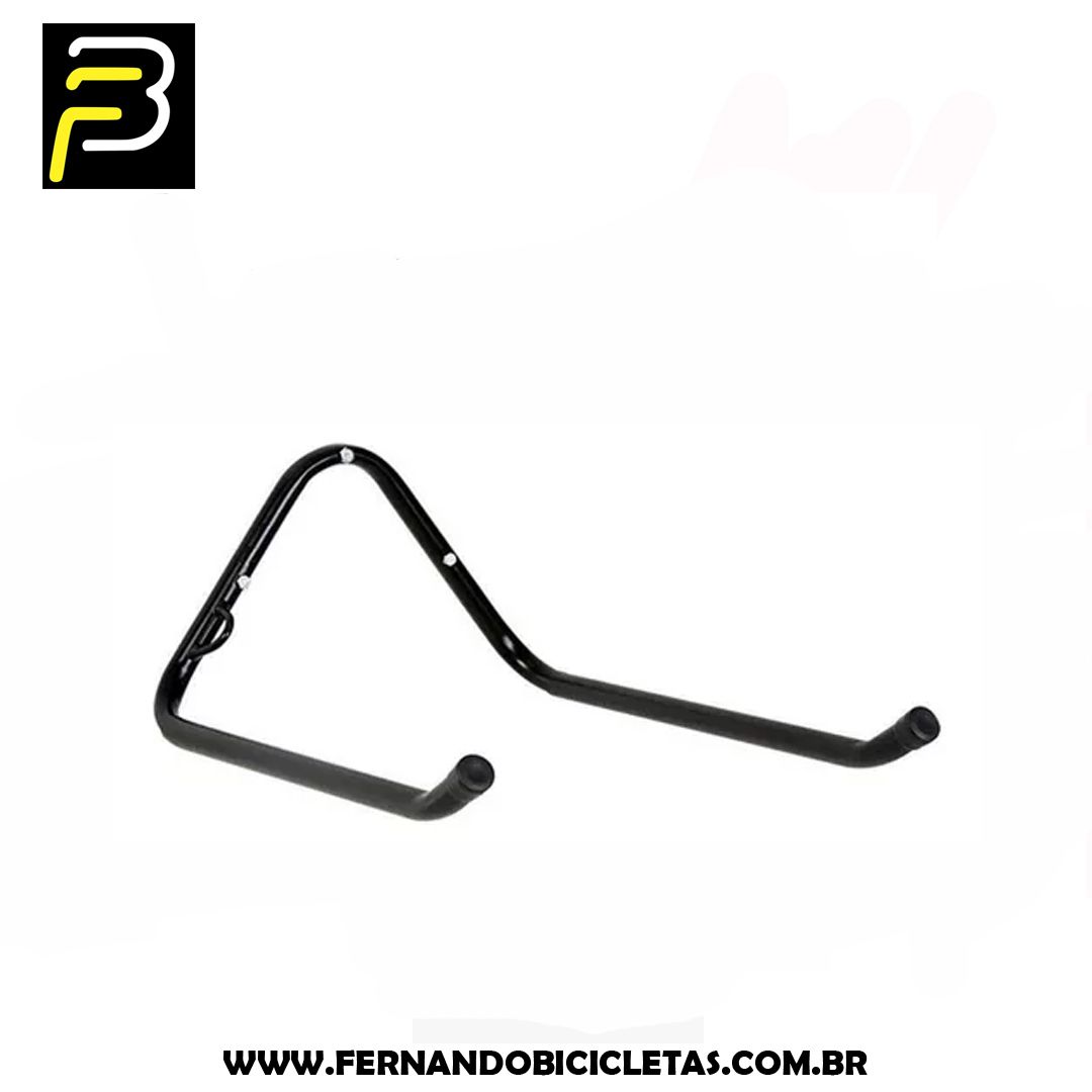SUPORTE PAREDE ABSOLUTE P/ 2 BICICLETAS HORIZONTAL
