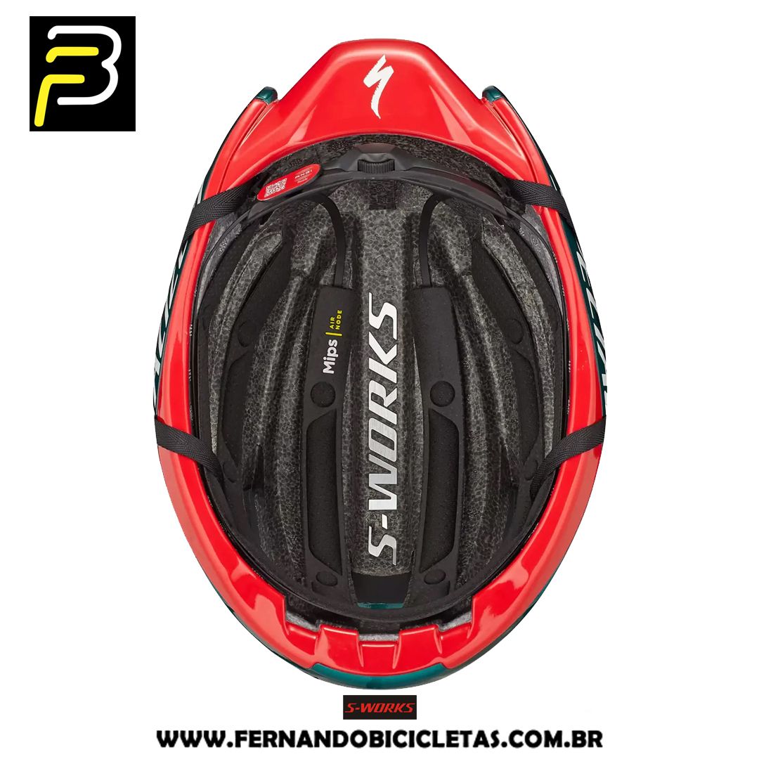 Capacete Specialized S-works Evade 3 Team MIPS / Angi