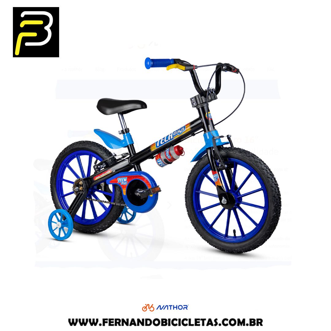 Bicicleta Nathor Tech Boys - Aro 16