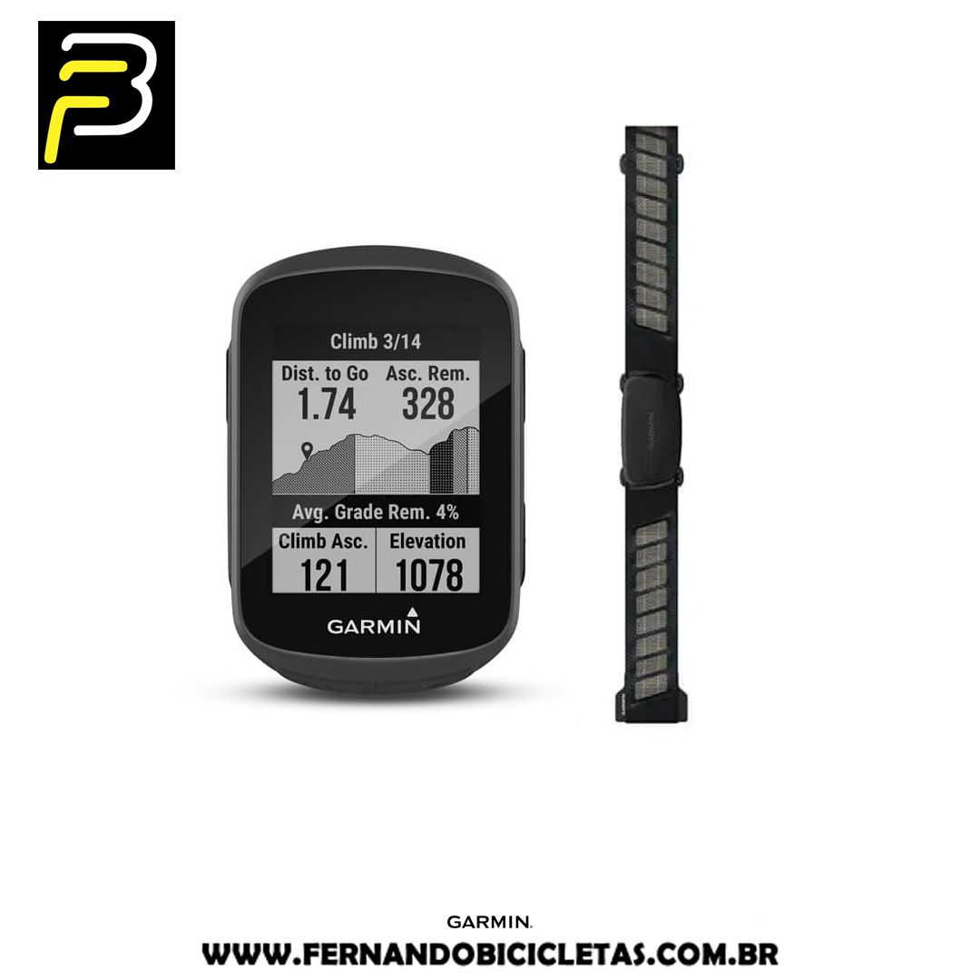 Ciclocomputador GPS Garmin Edge 130 Plus Bundle EU