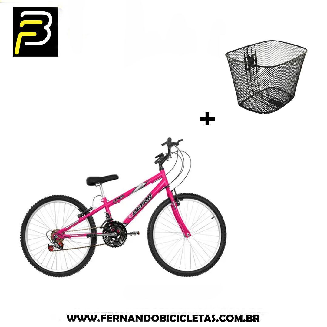Bicicleta Ultra Bikes Feminina - Aro 24