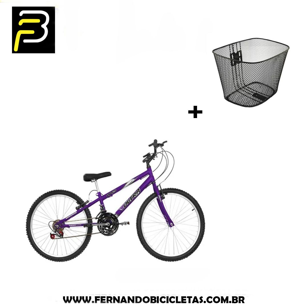 Bicicleta Ultra Bikes Feminina - Aro 24