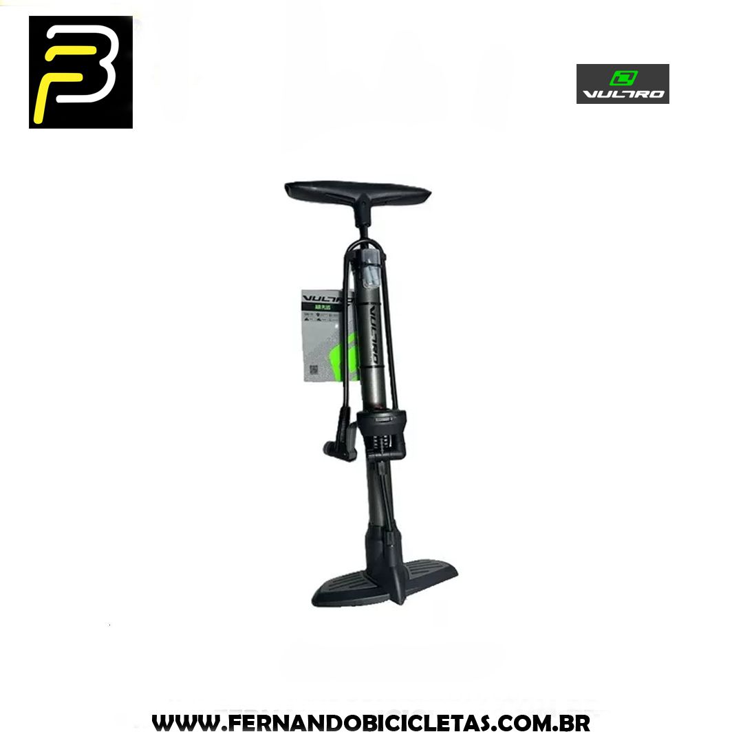 Bomba de Chão Vultro Air Plus c/ Manômetro Digital