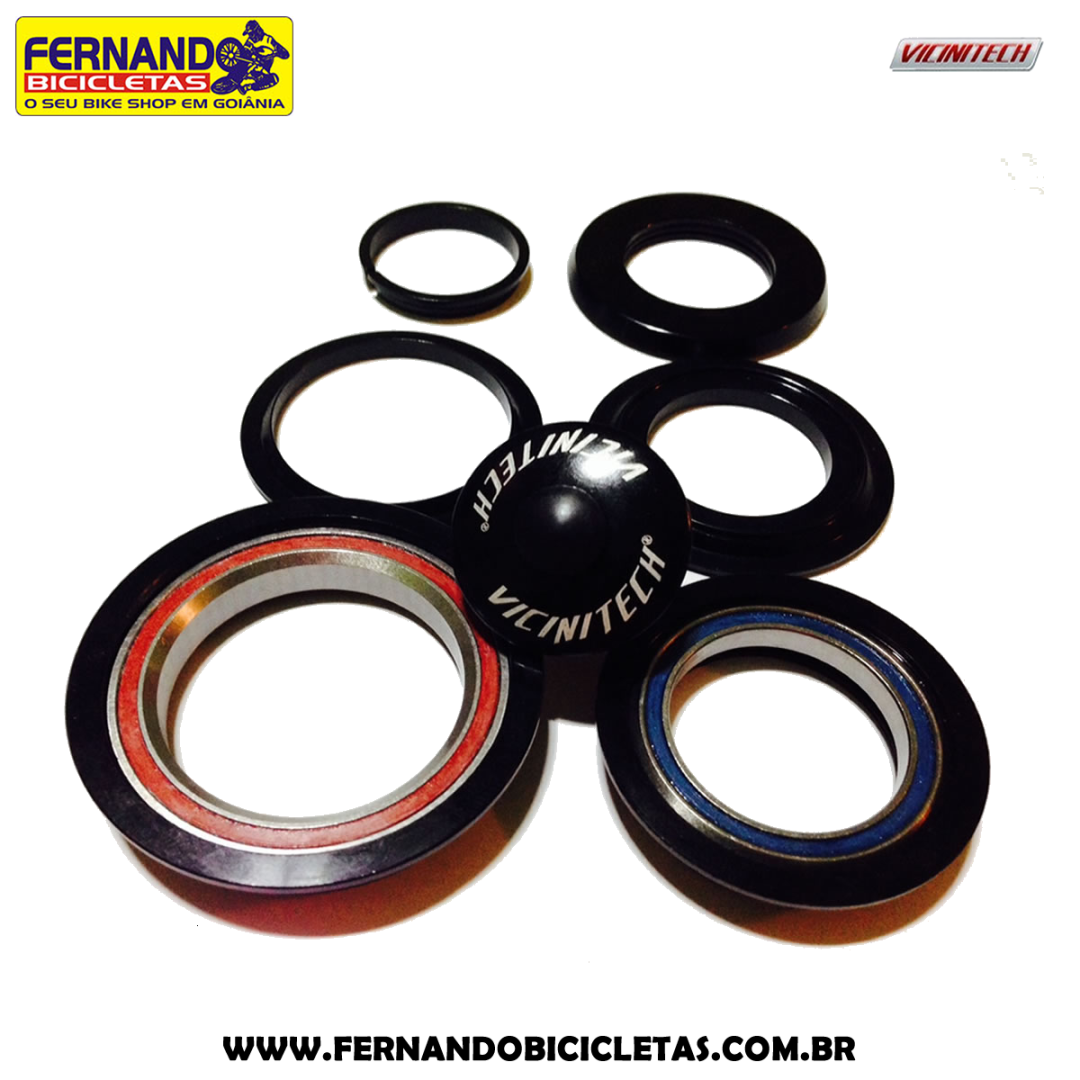 Caixa de Direção Vicinitech 1.1/8 x 1.5 mm Semi Integrada