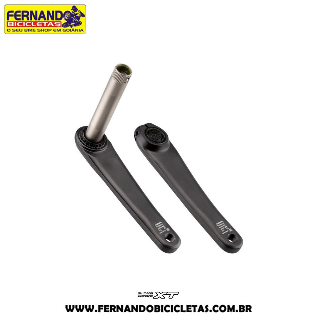 Pedivela Shimano Deore XT FC-M8100-1 175mm 12 Velocidades