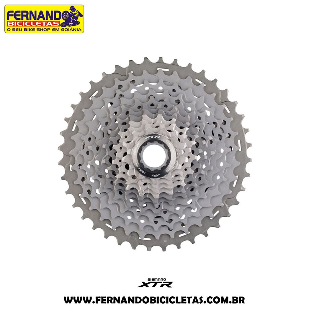 Cassete Shimano XTR CS-M9001 11-40 Dentes 11 Velocidades
