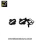 Pedal Clip Wellgo WPD-823 MTB 