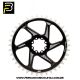 Coroa BBR Direct Padrão Sram T-Type 8 furos 34/36/38D offset 3