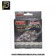 Corrente YBN MK918 Half Link Grossa Cinza Bmx Mtb Single Dj