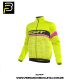 Corta Vento Manga Longa ERT Cycling Team Rosa