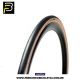 Pneu 700x28 GoodYear Eagle Sport Tube Type - Faixa Marrom