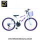 Bicicleta De Passeio Infantil Forss Anny Aro 24 18v