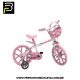 Bicicleta Bandeirante Hello Kitty Aro 14