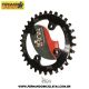 Coroa Iron Single Speed 34 Dentes 96 BCD