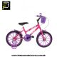 Bicicleta Ultra Bikes Kids Feminina - Aro 16