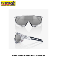Óculos 100% SPEEDTRAP Crystal Grey