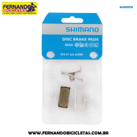 Pastilha de Freio Shimano G02A - XT - SLX - ALFINE (Resina)