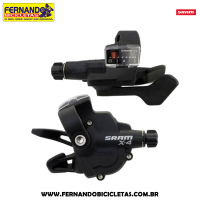 RapidFire Sram X4 3 x 8 Velocidade