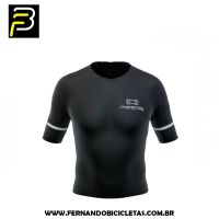 Camisa Ciclismo Marcio May Pro Black And White