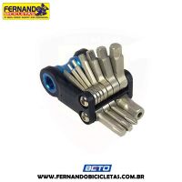 JOGO DE FERRAMENTAS 11 FUNÇÕES COM ADAPTADOR PARA CO2