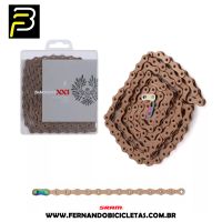 Corrente Sram XX1 Eagle 12 Velocidades - bronze