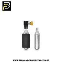 Kit Co2 Mini Bomba Kode Alumínio Com 2 Cartuchos Co2 16g