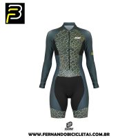 Macaquinho Feminino ASW Classic Manga Longa