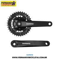 Pedivela Shimano Altus FC-MT101 2 x 9 Vel 36-22D 175mm 