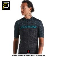Jersey Specialized RBX Logo Manga curta - Preta