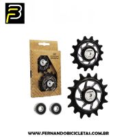 Roldanas BBR Premium com Rolamento Para Câmbio T-Type 12V