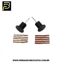 Kit Reparo Bike Tubeless Session S-tres Safe Plug P/ Guidão 
